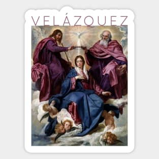 Diego Velázquez - Coronation of the Virgin Mary Sticker